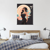 KRACHT VAN SCHOONHEID #1 CANVAS AFDRUK (Insitu (Slaapkamer))