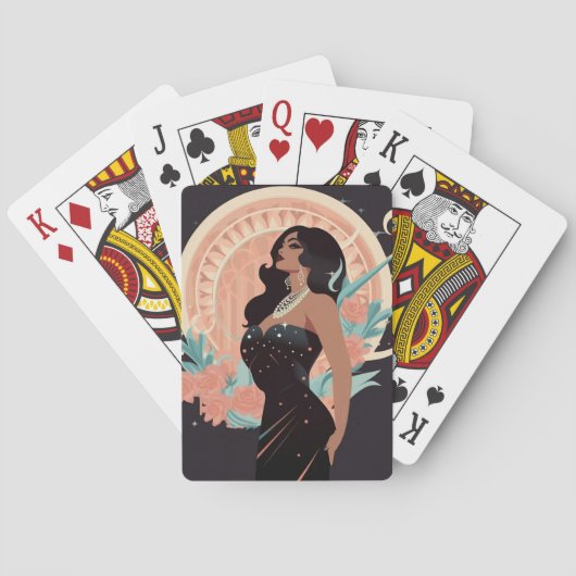 KRACHT VAN SCHOONHEID #1 POKERKAARTEN (Achterkant)