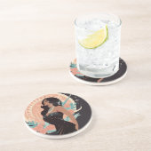 KRACHT VAN SCHOONHEID #1 ZANDSTEEN ONDERZETTER (Zijkant)