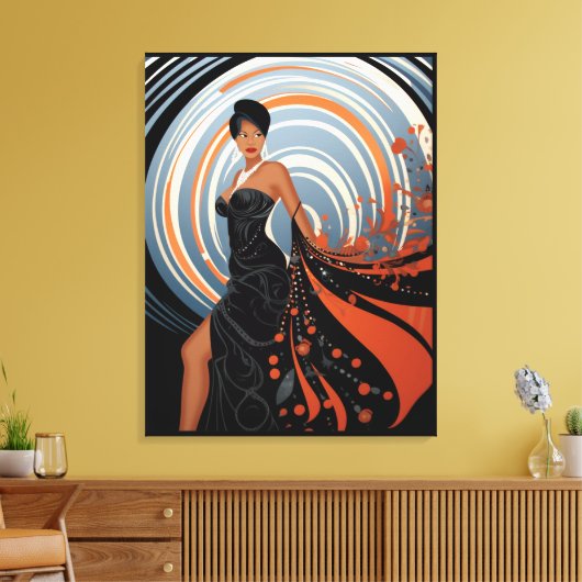 KRACHT VAN SCHOONHEID #2 CANVAS AFDRUK (Insitu (Woonkamer))