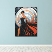 KRACHT VAN SCHOONHEID #2 CANVAS AFDRUK (Insitu (Houten vloer))