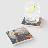 KRACHT VAN SCHOONHEID #2 STENEN ONDERZETTER (Zijkant)