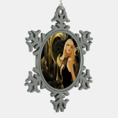 KRACHT VAN SCHOONHEID #3 TIN SNEEUWVLOK ORNAMENT (Links)