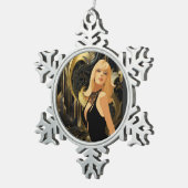 KRACHT VAN SCHOONHEID #3 TIN SNEEUWVLOK ORNAMENT (Rechts)