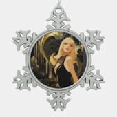 KRACHT VAN SCHOONHEID #3 TIN SNEEUWVLOK ORNAMENT (Voorkant)