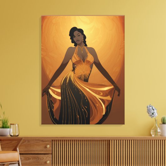 KRACHT VAN SCHOONHEID #4 CANVAS AFDRUK (Insitu (Woonkamer))