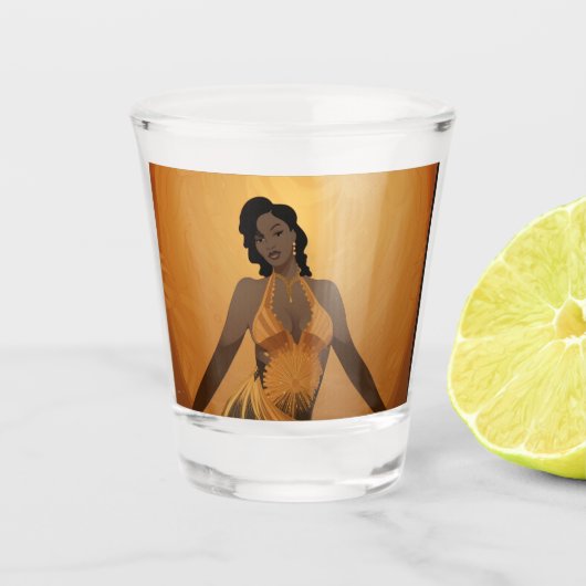 KRACHT VAN SCHOONHEID #4 SHOT GLAS (Voorkant)