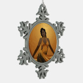 KRACHT VAN SCHOONHEID #4 TIN SNEEUWVLOK ORNAMENT (Links)