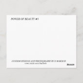 KRACHT VAN SCHOONHEID #5 BRIEFKAART (Achterkant)