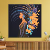 KRACHT VAN SCHOONHEID #5 CANVAS AFDRUK (Insitu (Woonkamer))