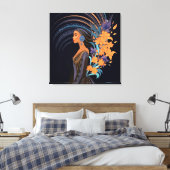 KRACHT VAN SCHOONHEID #5 CANVAS AFDRUK (Insitu (Slaapkamer))