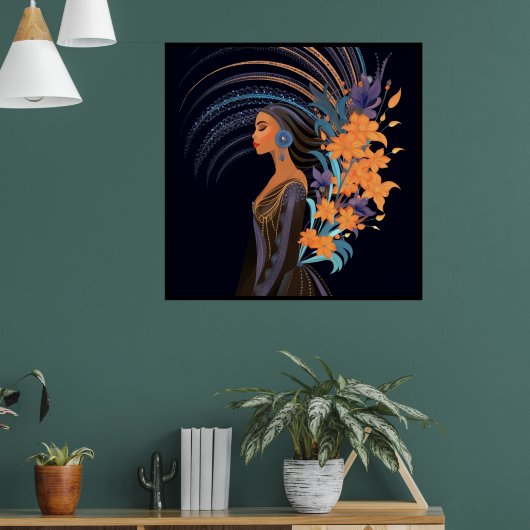 KRACHT VAN SCHOONHEID #5 POSTER (Woonkamer 1)