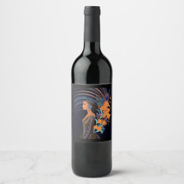 KRACHT VAN SCHOONHEID #5 WIJN ETIKET