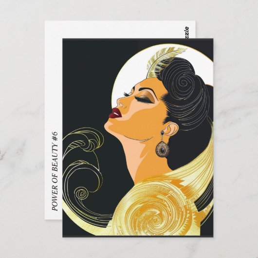 KRACHT VAN SCHOONHEID #6 BRIEFKAART (Voorkant / Achterkant)