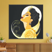 KRACHT VAN SCHOONHEID #6 CANVAS AFDRUK (Insitu (Woonkamer))