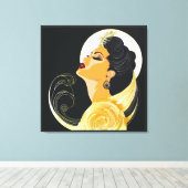 KRACHT VAN SCHOONHEID #6 CANVAS AFDRUK (Insitu (Houten vloer))