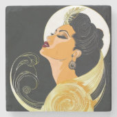 KRACHT VAN SCHOONHEID #6 STENEN ONDERZETTER (Voorkant)