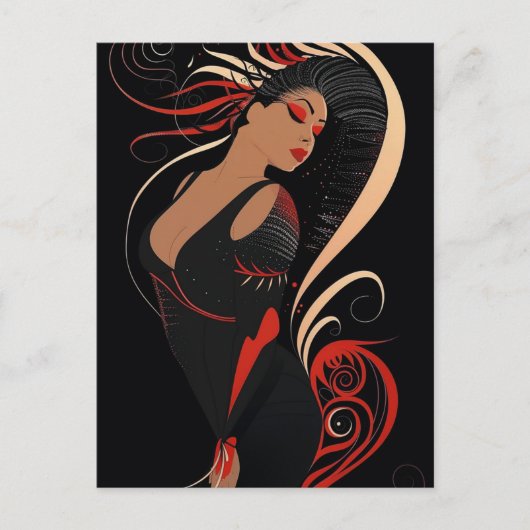 KRACHT VAN SCHOONHEID #7 BRIEFKAART (Voorkant)