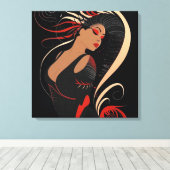 KRACHT VAN SCHOONHEID #7 CANVAS AFDRUK (Insitu (Houten vloer))