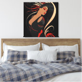 KRACHT VAN SCHOONHEID #7 CANVAS AFDRUK (Insitu (Slaapkamer))