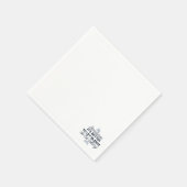 Kracht van Stilte - Inspirerend Quote Servet (Hoek)