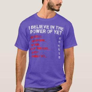 Kracht van toch depressie ondersteunt geestelijke t-shirt