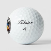 Kracht van USA Golf Ball - Patriottisch Amerikaans Golfballen (Logo)
