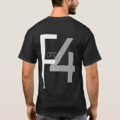 Kracht van vier t-shirt (Achterkant)