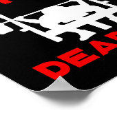 Kracht vierkant bank Deadlift Gewicht Poster (Hoek)