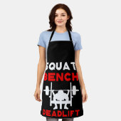 Kracht vierkant bank Deadlift Gewicht Schort (Gedragen)