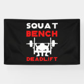 Kracht vierkant bank Deadlift Gewicht Spandoek (Horizontaal)