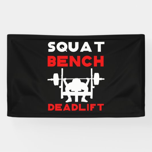 Kracht vierkant bank Deadlift Gewicht Spandoek (Horizontaal)