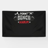 Kracht vierkant bank Deadlift Gewicht Spandoek (Horizontaal)