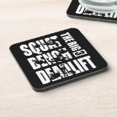 Kracht - Vierkant, bank, draagtas Drankjes Onderzetter (Linkerzijde)