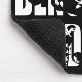 Kracht - Vierkant, bank, draagtas Muismat (Hoek)