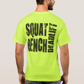 Kracht - Vierkant, bank, draagtas T-shirt (Achterkant)