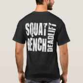 Kracht - Vierkant, bank, draagtas T-shirt (Achterkant)