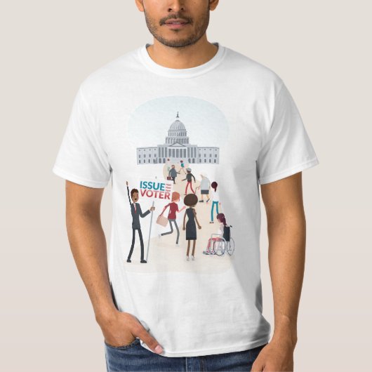 Kracht voor de People IssueVoter T-Shirt (Voorkant)