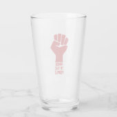 Kracht voor het volk glas (Achterkant)