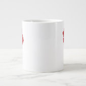 Kracht voor het volk grote koffiekop (Voorkant)