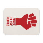 Kracht voor het volk magneet (Horizontaal)