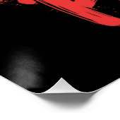 Kracht voor het volk perfect poster (Hoek)