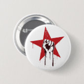 Kracht voor het volk ronde button 5,7 cm (Voorkant /achterkant)