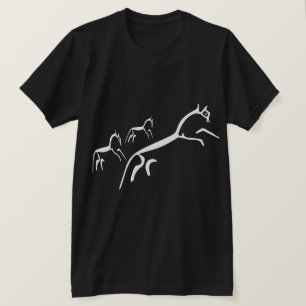 Kracht voor oudere paarden - Gepersonaliseerd T-shirt