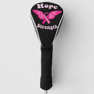 Kracht Vrouwen Kanker Bewustzijn Borstkanker  Golfheadcover