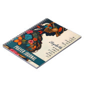 Kracht & Waardigheid - Custom Warrior Woman Journa Notitieboek (Linkerzijde)