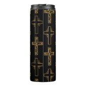 Kracht, Waardigheid, Onbevreesd, Spreuken 31.25 Thermosbeker (Achterkant)