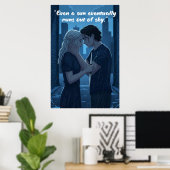 Krachteloze Boek Citaten Poster (Thuiskantoor)