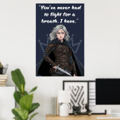 Krachteloze Boek Citaten Poster (Thuiskantoor)