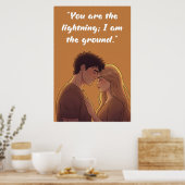 Krachteloze Quote Poster (Keuken)